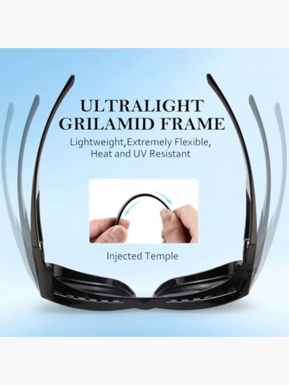 Polarized Fit Over Glasses Wrap Around Sunglasses UV Protection Driving